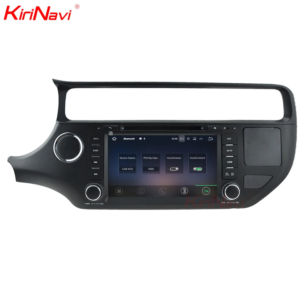 Perfect KiriNavi quad core Android 7.1 stereo for Kia Rio car GPS navigation system 2012 2013 2014 2015 2016 2017 with WiFi BT 3g TV 2