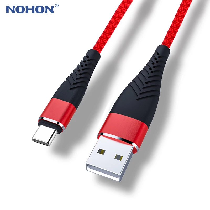 

20cm 1m 2m 3m Data USB Type C USB Charger Cable For Samsung S9 S8 Plus Redmi Note 7 Huawei Fast Charging USB-C Origin Long Wire