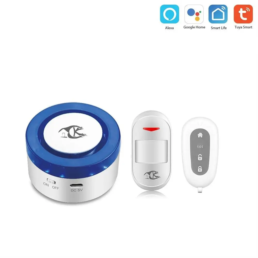 tuya alarm security system Smart home Home Security alarm WiFi Siren Tuya tuya alarm security system Smart home Home Security alarm WiFi Siren Tuya