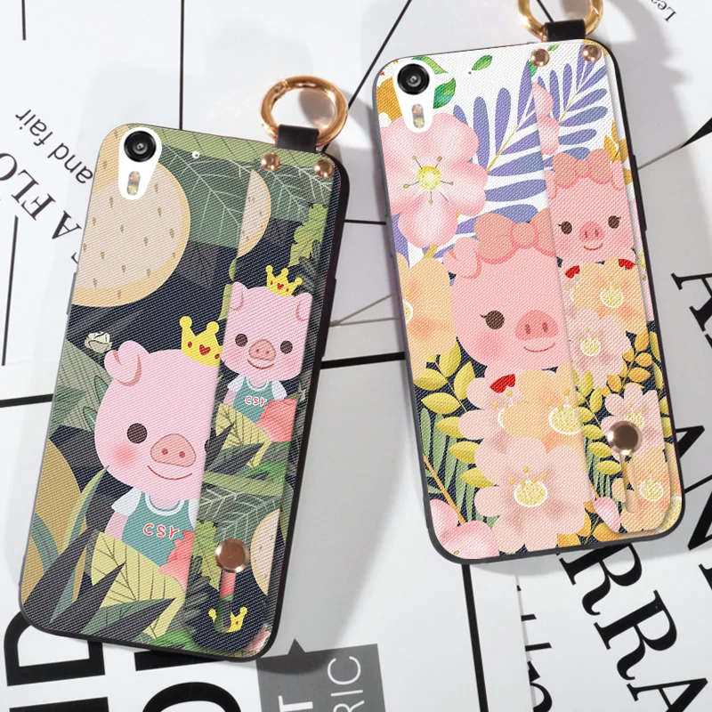 Cute Wrist Strap Phone Cases For HTC Desire Eye 820 825 cartoon pig Scrub case For HTC desire 10 lifestyle animal silicone Cover Cute Wrist Strap Phone Cases For HTC Desire Eye 820 825 cartoon pig Scrub case For HTC desire 10 lifestyle animal silicone Cover