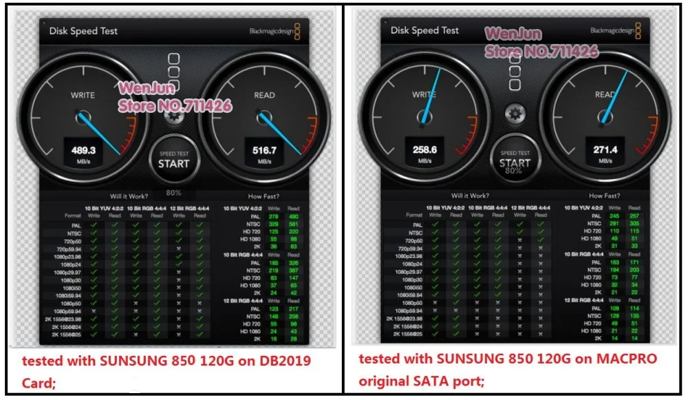 500 МБ/с. супер скорость SATA III к PCI E x2 SSD адаптер карты для mac pro 3 1 5 OSX 10 8 10.14.5 windows|Платы