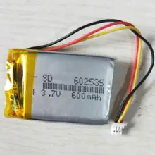 1шт 582535 602535 3,7 V 600 mAh полимерная литиевая аккумуляторная батарея для F300 F200 F210 приводной рекордер