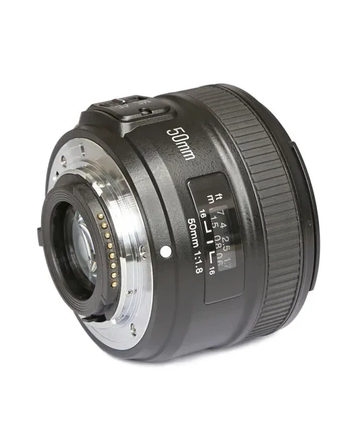 Original YONGNUO 50mm f1.8 Prime Camera Lens Large Aperture Auto Focus for NIKON d5200 d3300 d5300 d90 d3100 d5100 s3300 d5000
