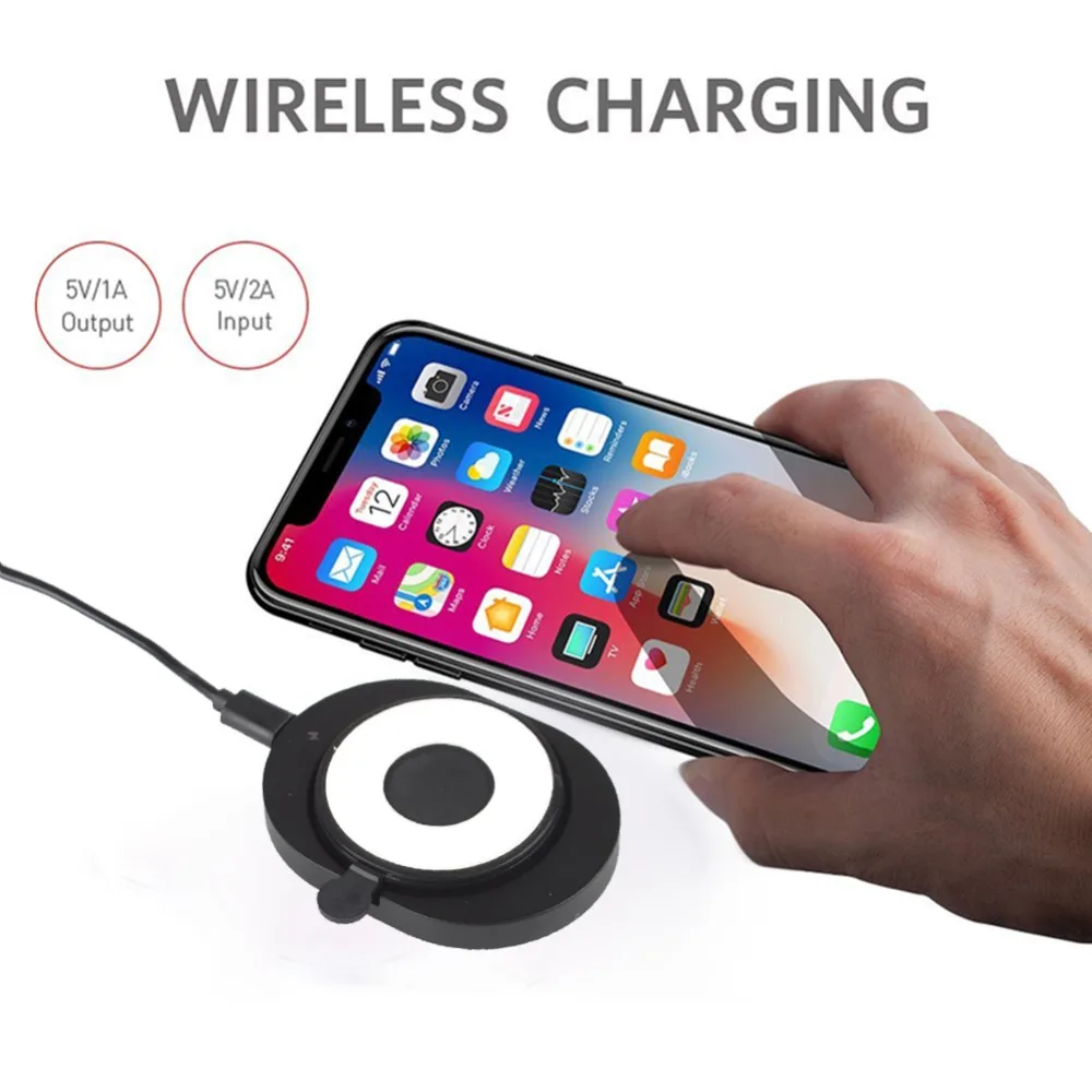 Air Vent Wireless Car Charger Pad Dock Phone Holder Mount