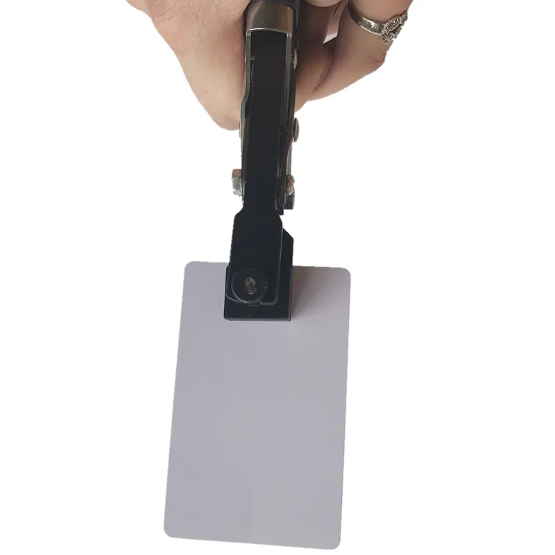 

5*5mm round hole id card cutter for photo paper or student card