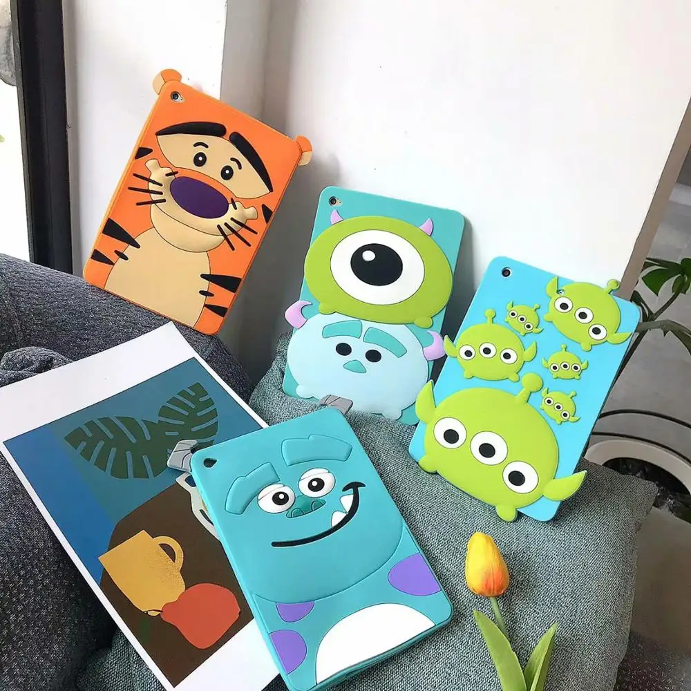 

Kid friendly Silicone Case for IPad 9.7 2017 2018 Pro 9.7 10.5 Air 2 iPad 2 3 4 5 6 Mini 1 2 3 4 Shockproof Tablet Case shell