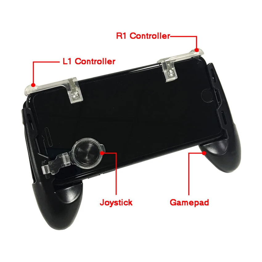  Game Pad Joystick Gaming Trigger Shooter 4 in 1 Controller for PUBG /Knives Out/Rules of Survival M