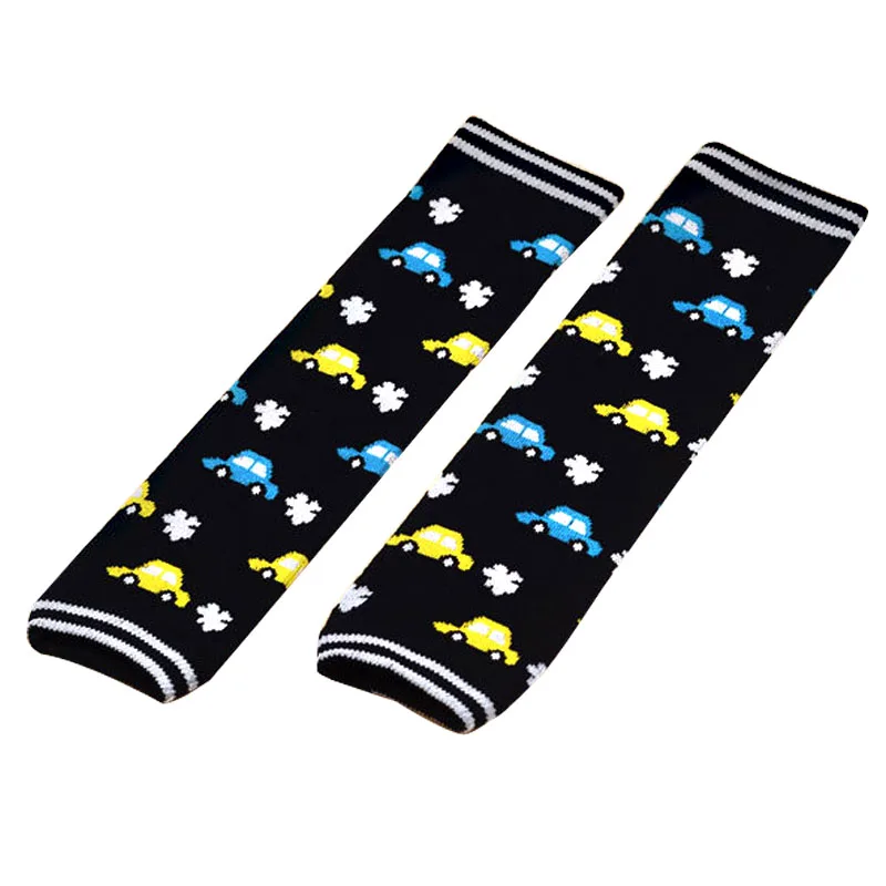 Baby Leg Warmers For Girls Boys Cotton Cartoon Style Striped Toddler