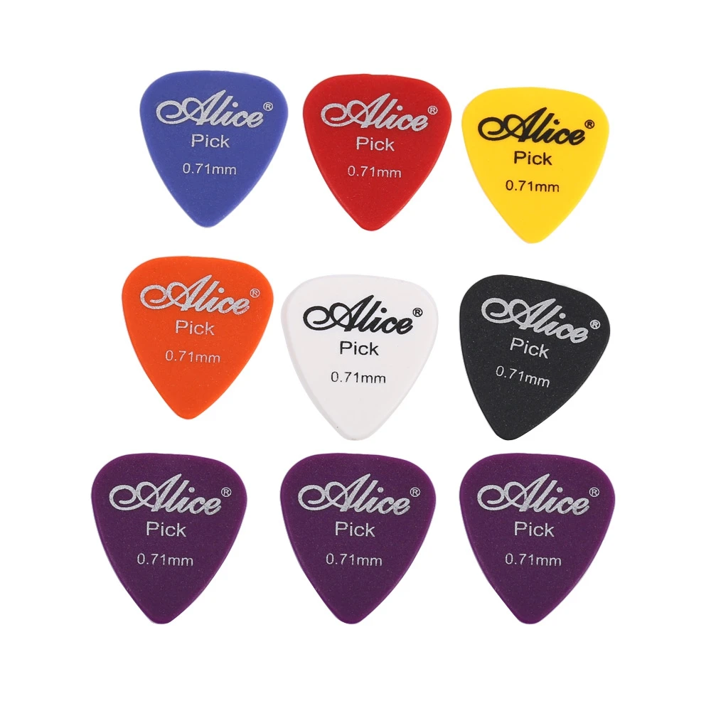 100pcs/set Classic ABS Guitar Pick acoustic electric bass pic plectrum mediator guitarra musical