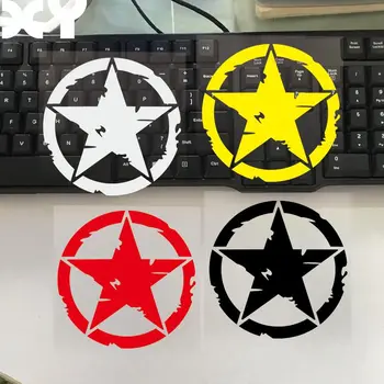 

XY 11cm*11cm ARMY Star Graphic Decals Motorcycle Car Stickers Vinyl Car-styling Five-point Star