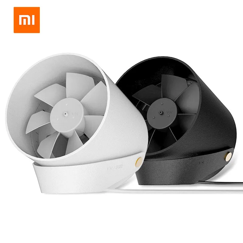 

HOT Xiaomi VH Fan Stylish Double-blade Mute Cycle Desktop silent fan low noise Touch Sensor Switch and Second Gear Adjustable