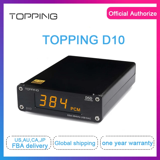 Topping D10 usb dac dac audio usb xmos xu208 es9038q2m spdif out dac audio hifi Decoder Amplifier Coaxial Optical out Support