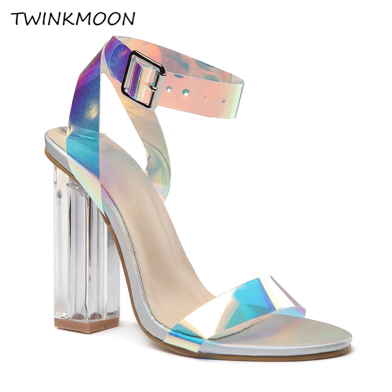 aqua clear heels
