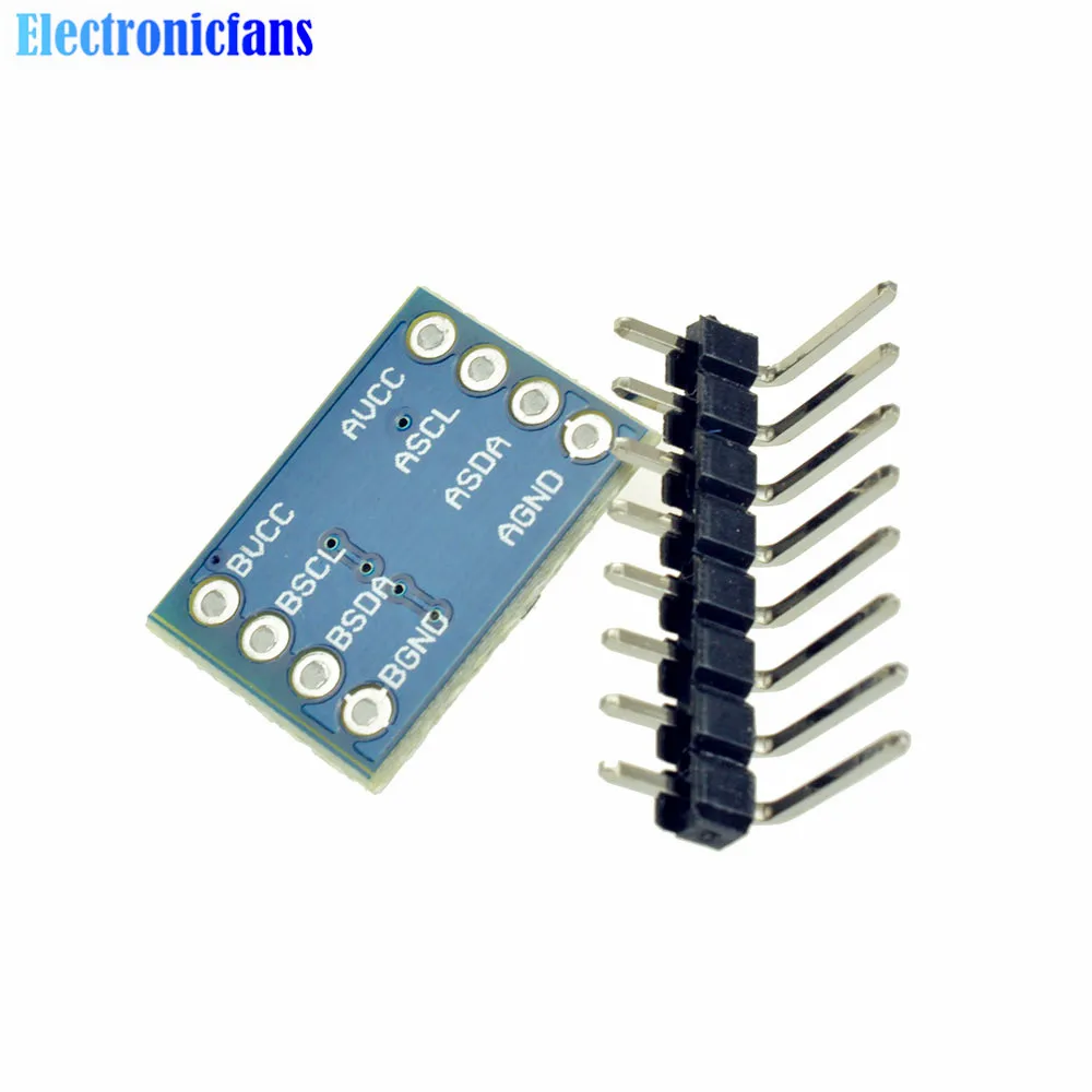 10 шт./лот IIC I2C преобразователь уровня модуль датчика 5 V 3 системы с контактами для