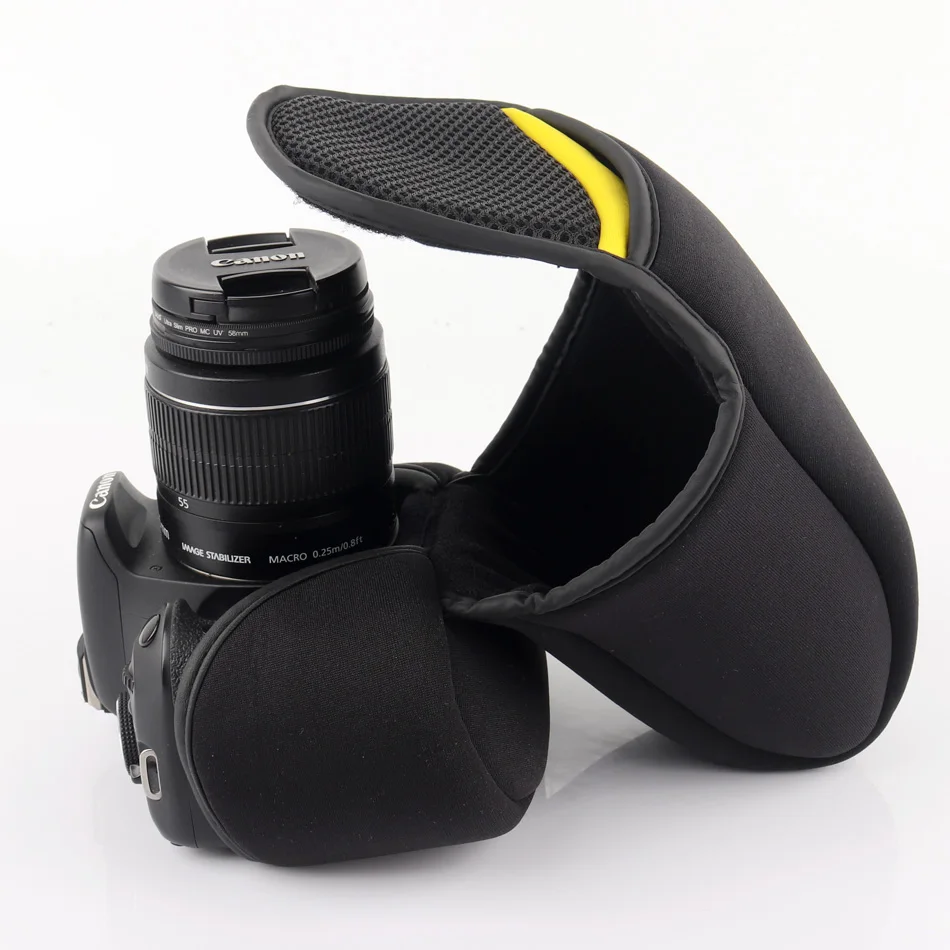 Утолщенная сумка для цифровой DSLR Камеры Внутренний чехол для Canon 1300D Nikon D5300 D3400 D7500 D7200 D5200 sony A7 III DSLR сумка для объектива камеры