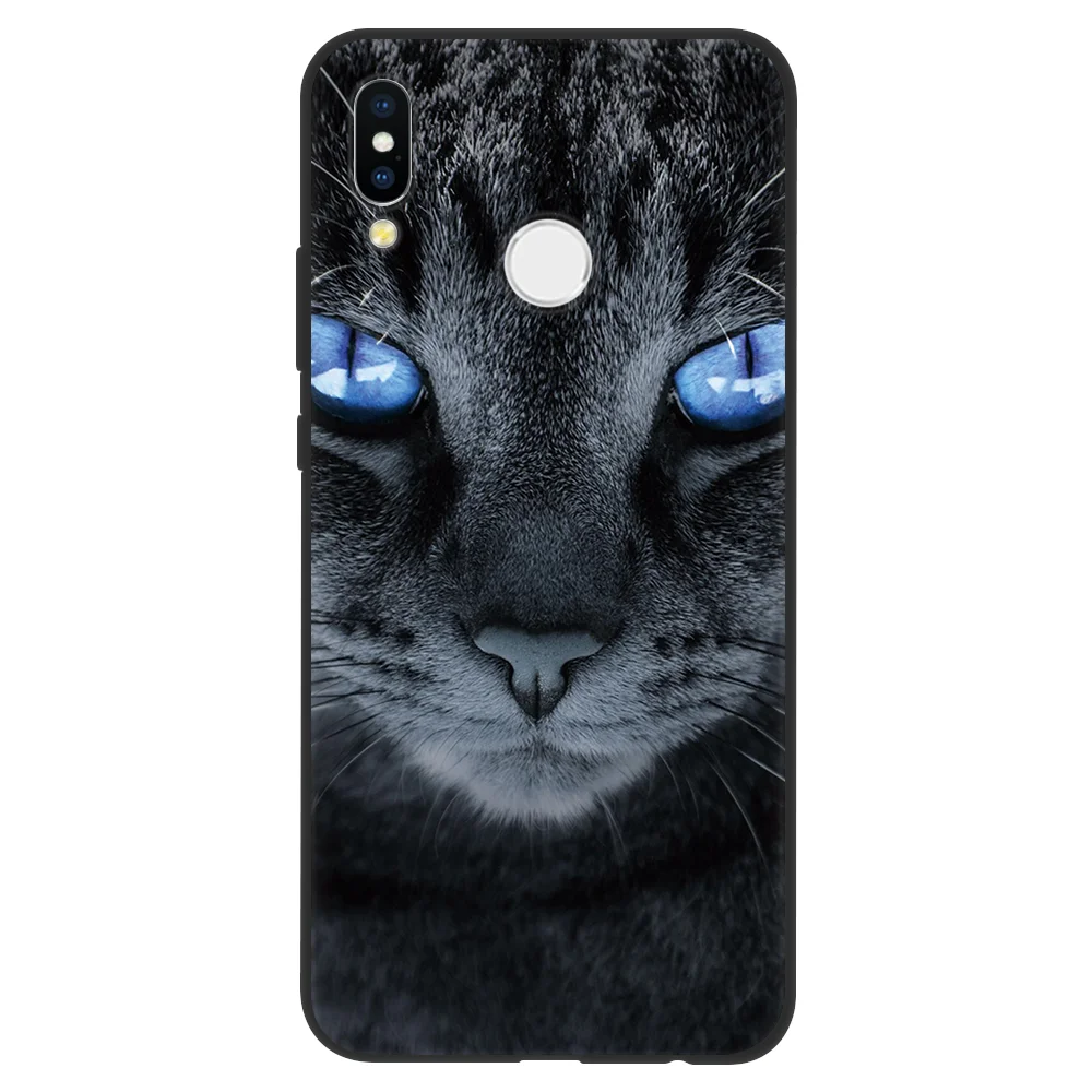 Мультфильм чехол с котом TPU чехол s для huawei P30 P20 P10 P9 P8 Коврики 20 10 Pro Lite Coque для huawei Honor 7A Pro 8X 6A 9 Lite 10 Чехол