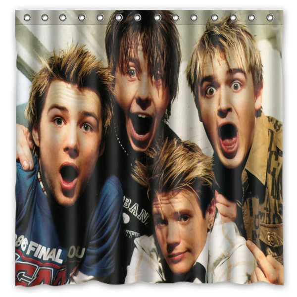 

McFly Shower Curtains Waterproof Fabric Bath Curtain High Quality Bathroom Decorative Products 72*72inch