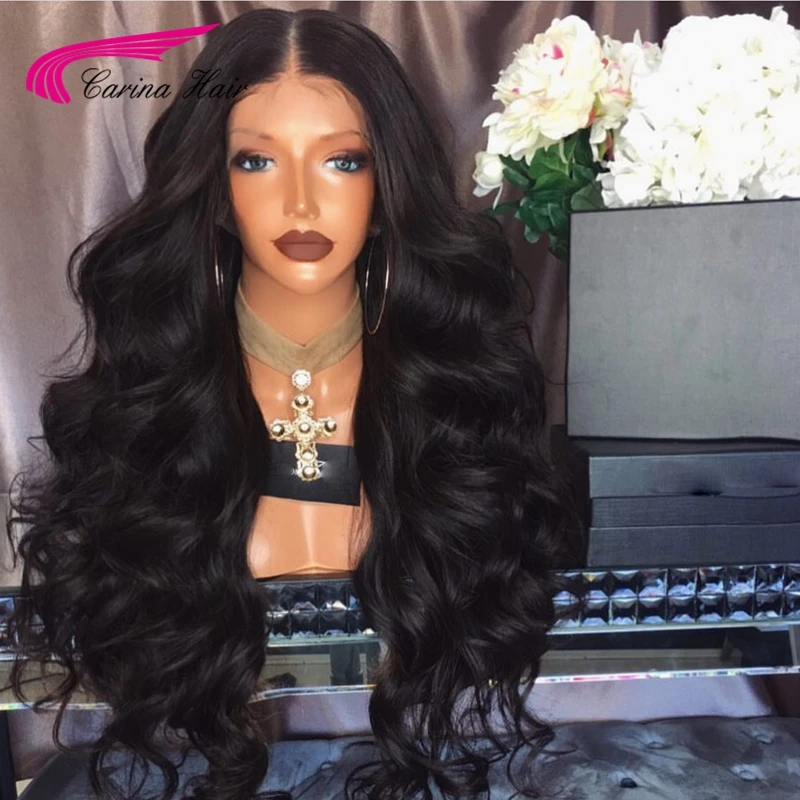 8A Brazilian Human Hair Lace Front Wig With Baby Hair Virgin Hair Glueless Wigs Full Lace Human Hair Wigs For Black Women