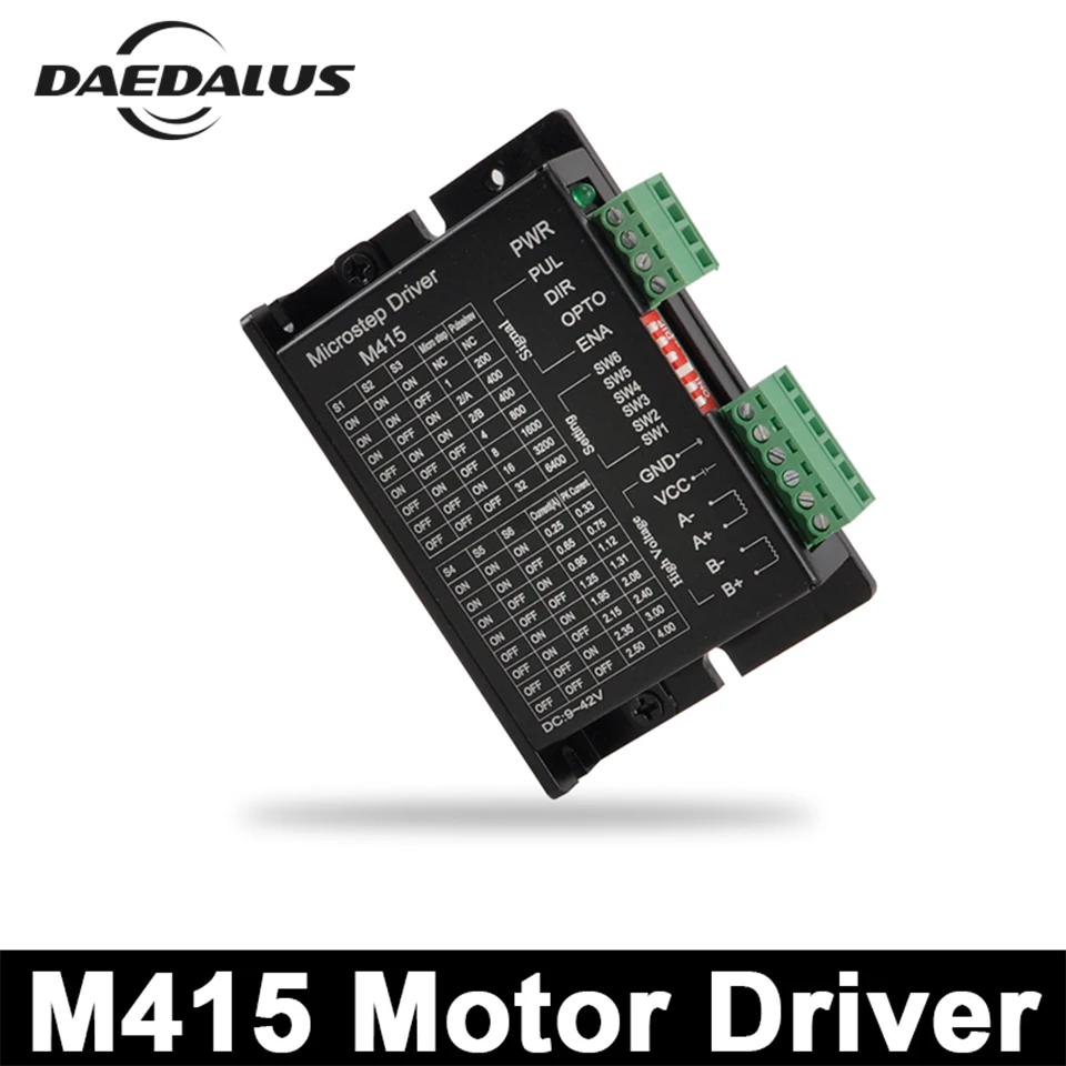 

M415 4A Hybrid Stepping Motor Driver 42/57 Stepper Motor Driver Two Phase For CNC Motor Machine