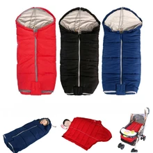 Hot Winter Baby Sleeping Bag Stroller Sleeping Bags Tollder Outdoor Windproof Thick Swaddle Bag Infant Cart Blanket Sleepsacks