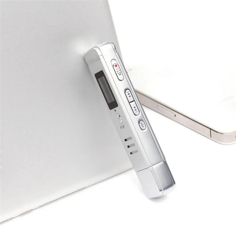 2017 Brand New And High Quality 8GB USB LCD Screen Digital Audio Voice Recorder Dictaphone MP3 Player Free Shipping HT15 audio-player