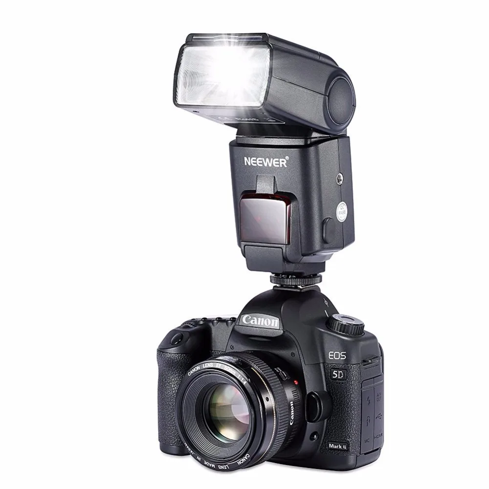 Neewer NW680 HSS Speedlite Flash E TTL Камера вспышка для Canon 5D MARK 2 6D 7D 70D 60D 50DT3I T2I и другие DSLR s|flash for