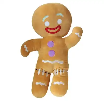 large plush gingerbread man