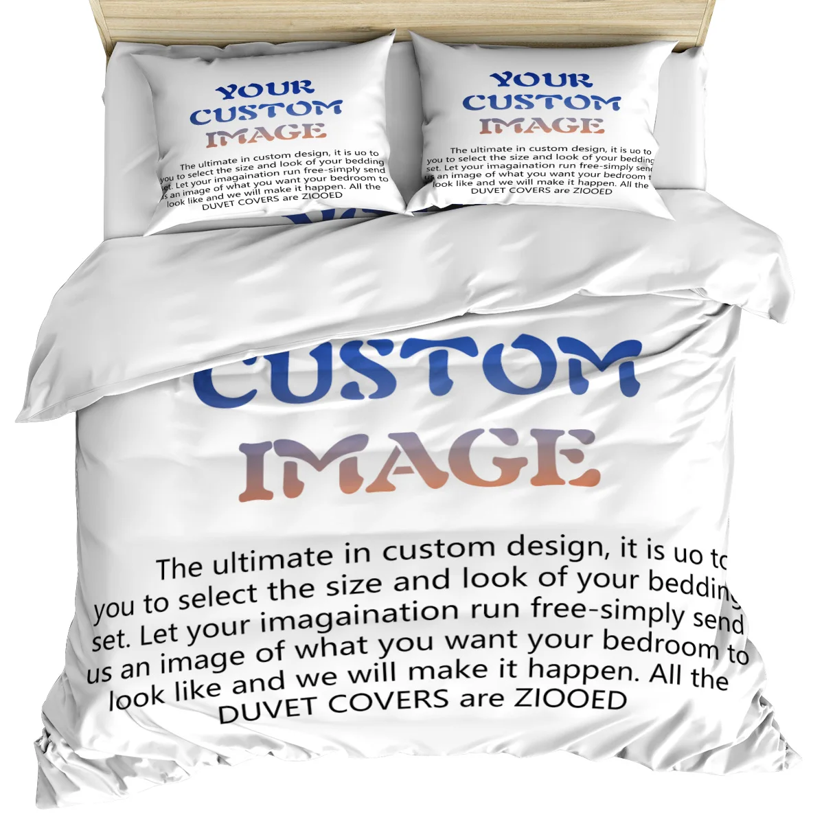 

Custom Picture Design Image Bedding Set Queen Duvet Cover Set King size Quilt Cover 3D House De Couette Bedclothes 220x240