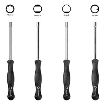 

4pcs Tune up Carburetor Adjusting Screwdriver Tool Kit with Carb Cleaning Needles Brushes for Walbro Zama Ryobi Stihl Echo