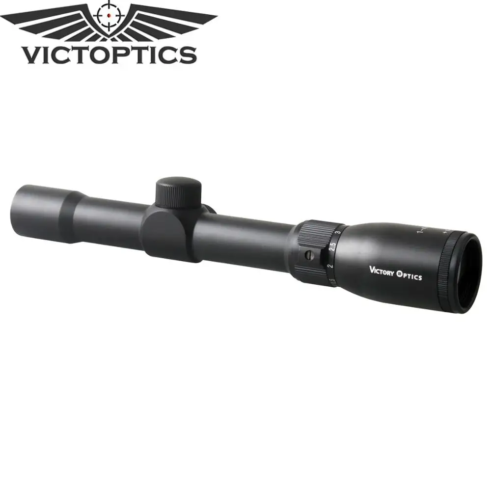 VictOptics 1-4x24 Mil-dot Reticle Hunting Riflescope with 25.4mm 1&quot Tube | Спорт и развлечения