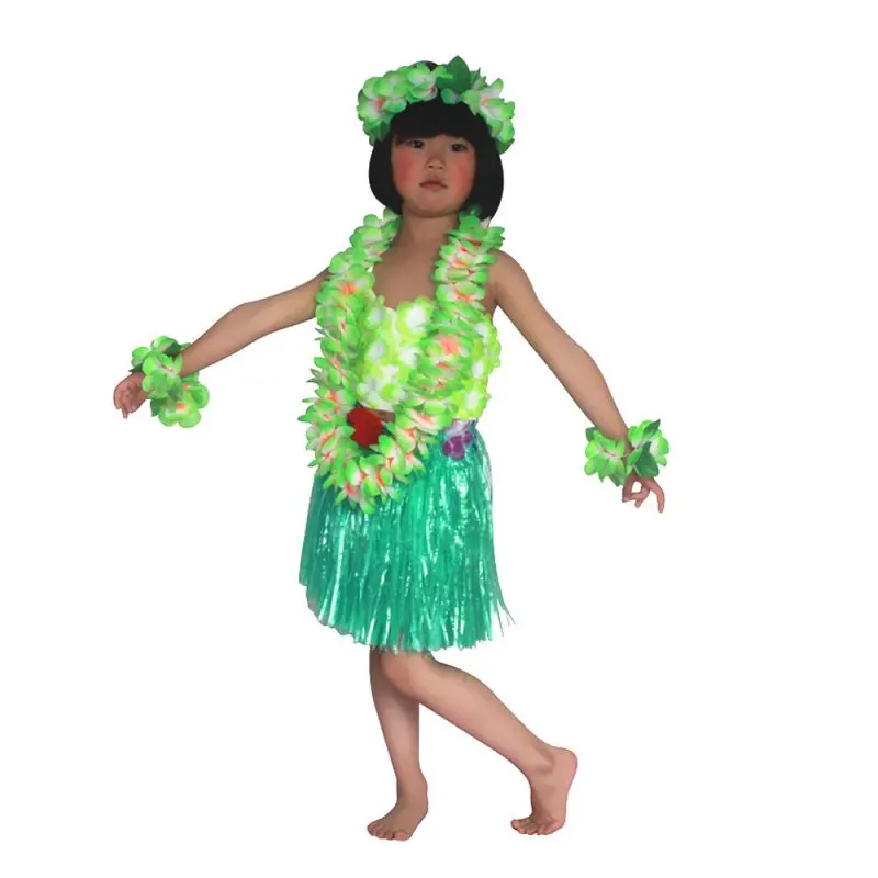 hawaiian fancy dress grass skirt
