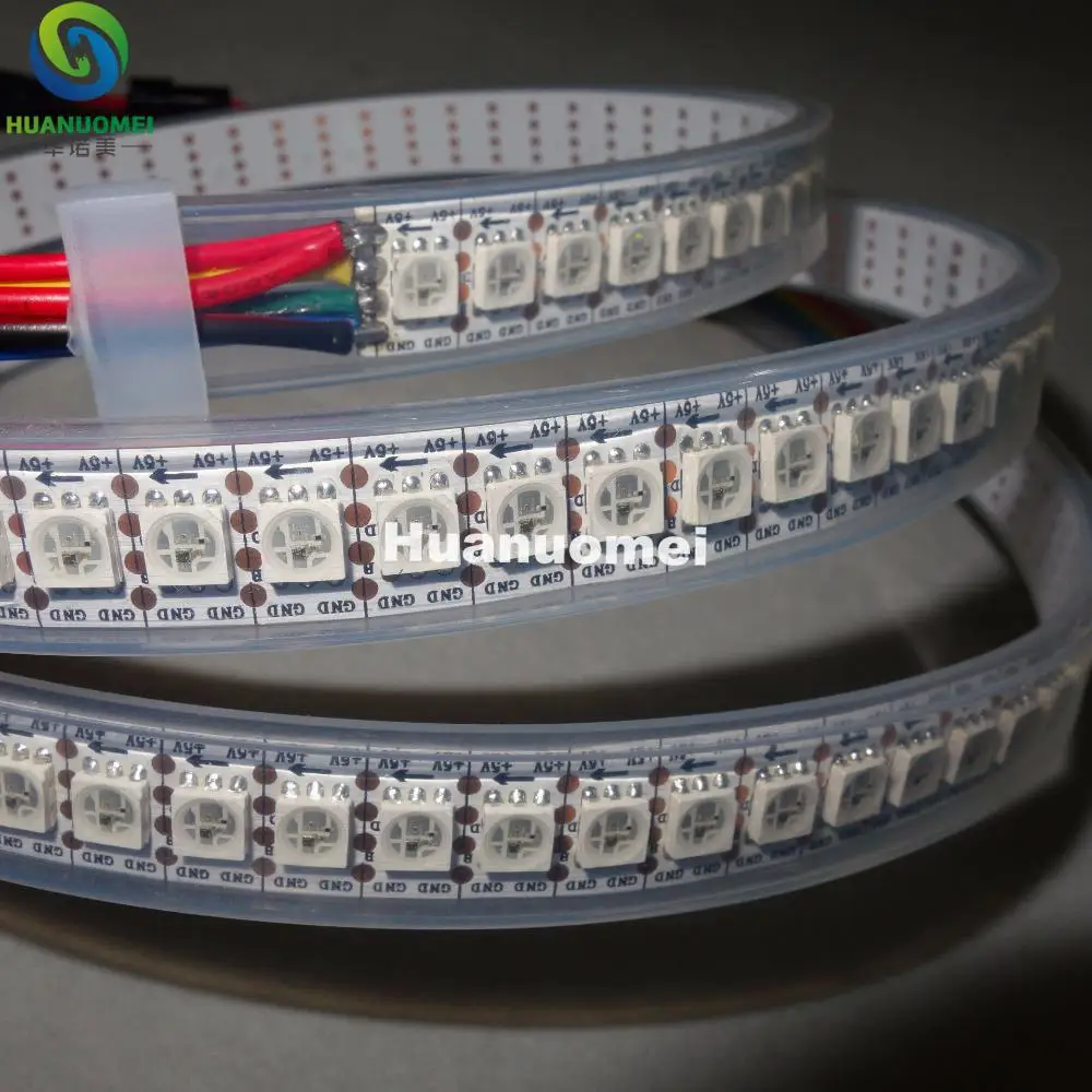 Addressable 2m 144LEDs/m DC5V WS2813 RGB full color led pixel strip