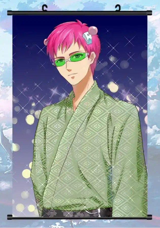 October Update Anime Decorative Pictures Saiki Kusuo No Sai Nan The Disastrous Life Of Saiki K Home Decor Wall Scroll Poster Painting Calligraphy Aliexpress