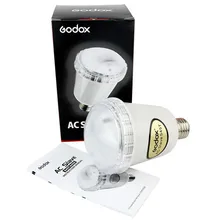 Godox S45T Photo Studio Strobe Light E27 Screw AC Slave Flash Strobe Bulb 45W 220V 110V