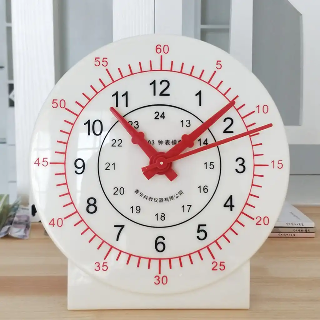 toy clock to teach time