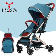 Младенца детская коляска kinderwagen детская коляска свет складной детский автомобиль могут быть активными, вы можете сидеть или лежать в европейском стиле склад EU RU нет налога