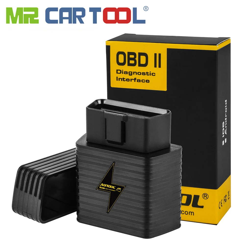 AUTOOL автомобиля A5 WI FI ELM327 OBD2 адаптер OBDII Авто сканер для Android IOS Tablet PC obd 2 двигателя