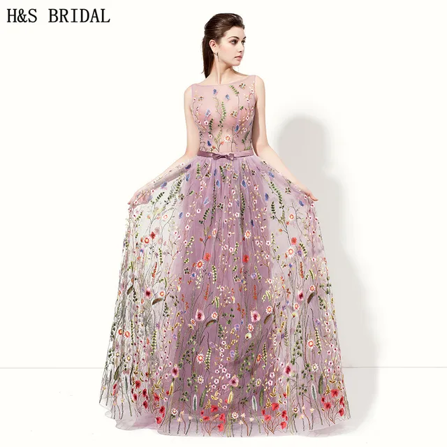 Purple Evening Gowns