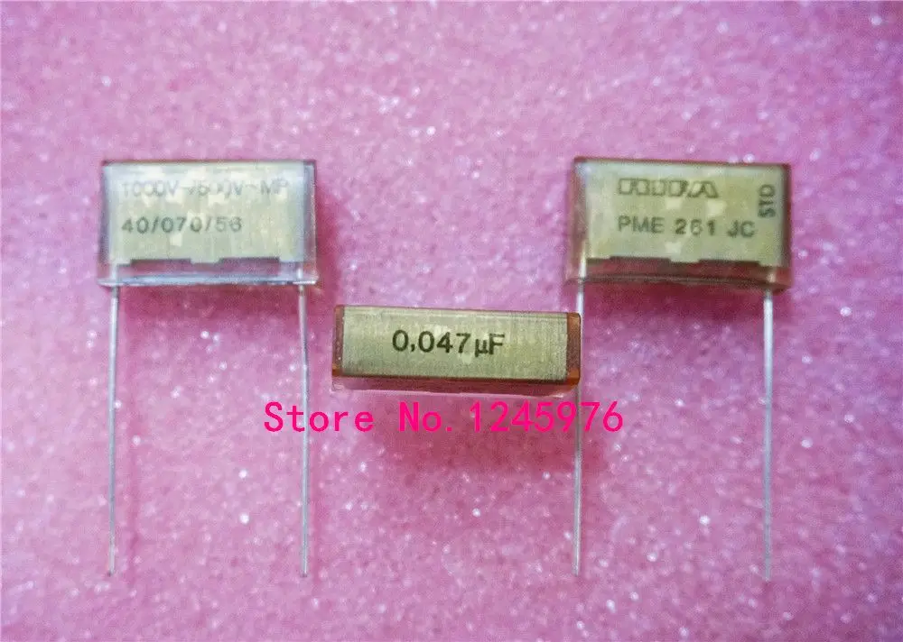 0,047 мкФ RIFA PME261 1000 V 47nF Бесплатная Доставка 10 шт. Новый и оригинальный 0,047 мкФ RIFA PME261 1000 V 47nF
