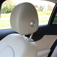 Автомобильное Сиденье Подголовник переключатель кнопка регулировки крышка Накладка наклейка для Mercedes Benz класса GLC X253 GLC200 GLC250 GLC300