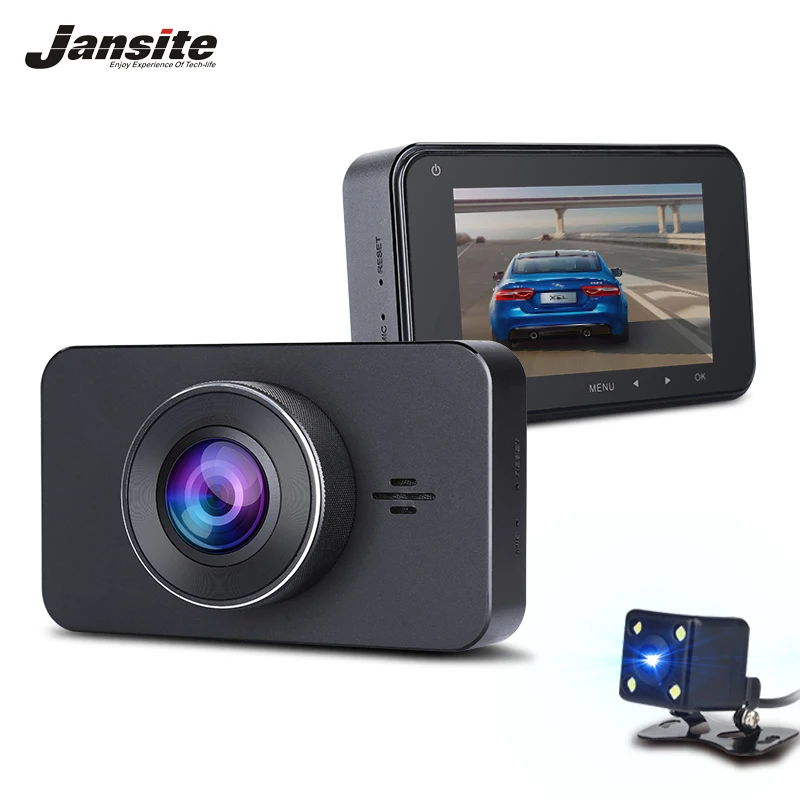 

Jansite Super Night Vision Car DVR Camera ADAS/LDWS FHD 1296P 3" IPS Dash cam Video Recorder SONY 323 Registrar Parking Monitor