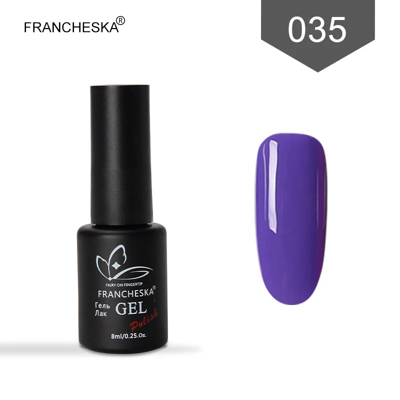 Francheska Гель-лак для ногтей УФ-гель nagels spulletjes gellak Гель-лак nagellak unhas de лак набор цветов nagels nai lart oje - Цвет: gel polish 35