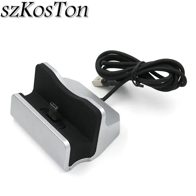 

2 in 1 Phone Holder Charging Dock Station for Android Type C Micro USB Mobile Phone Sync Data Dock Charger Holder for iPhone X 7