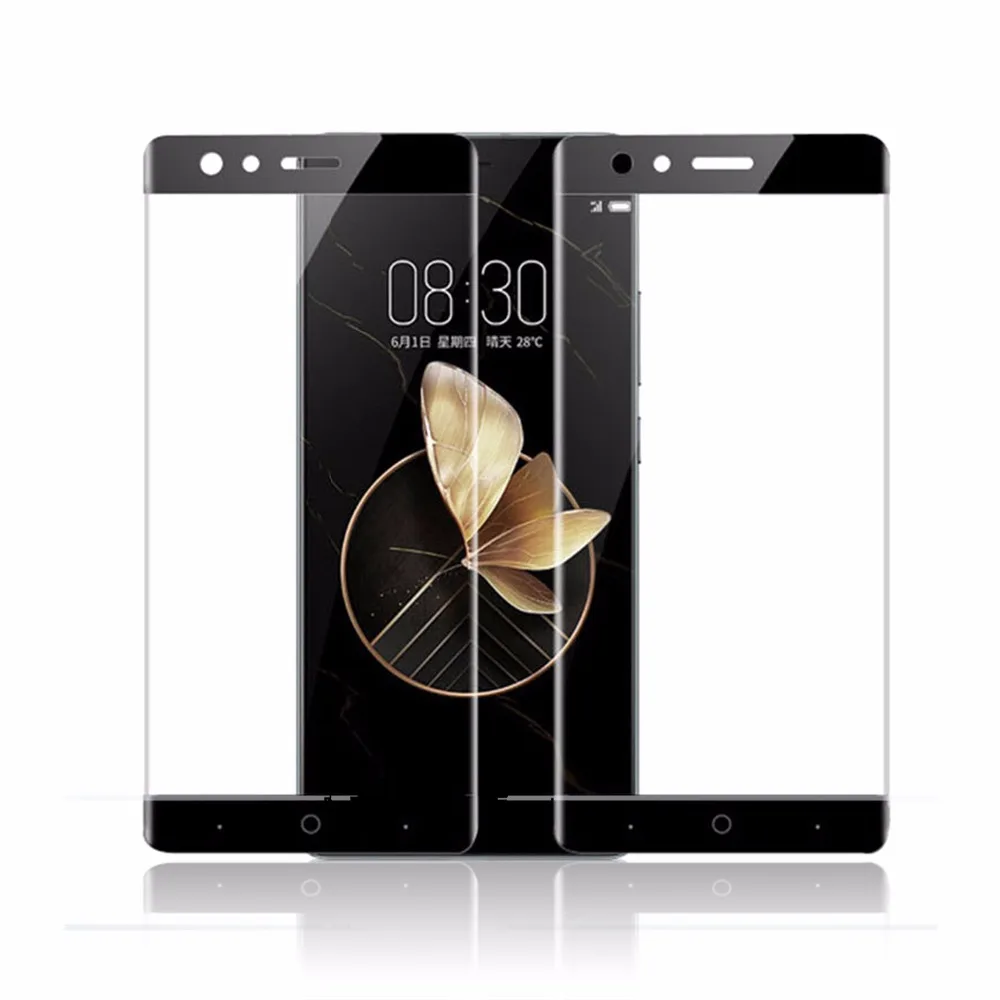 

2.5D Tempered Glass For ZTE Nubia M2 Z18 Z17S Z17 Lite mini S Max V18 N3 X Premium Full Cover Screen Protector Protective Film