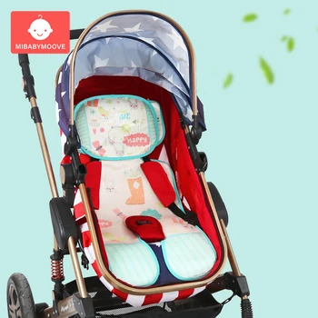 

Summer Baby Stroller Cool Mat Seat Cushion Stroller Accessories Comfortable Infant Ice Silk Cooling Pram Car Pushchair Cushion