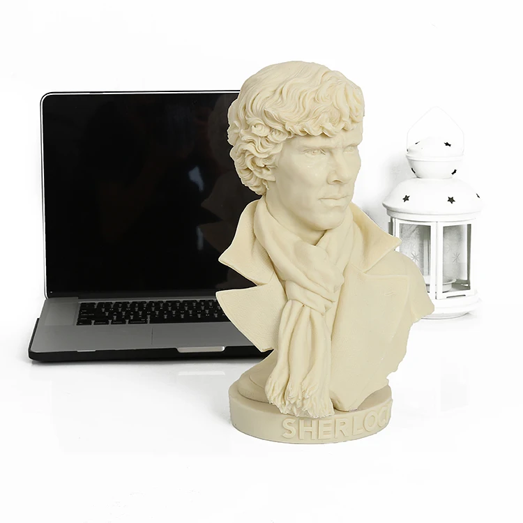 

[TOP] Large size 32cm Benedict Cumberbatch Watson Sherlock Holmes resin figure statue toys Collection model desk decoration gift