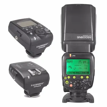 

Shanny SN600SN GN62 TTL Master HSS Flash Speedlight for Nikon + GT600N flash Trigger