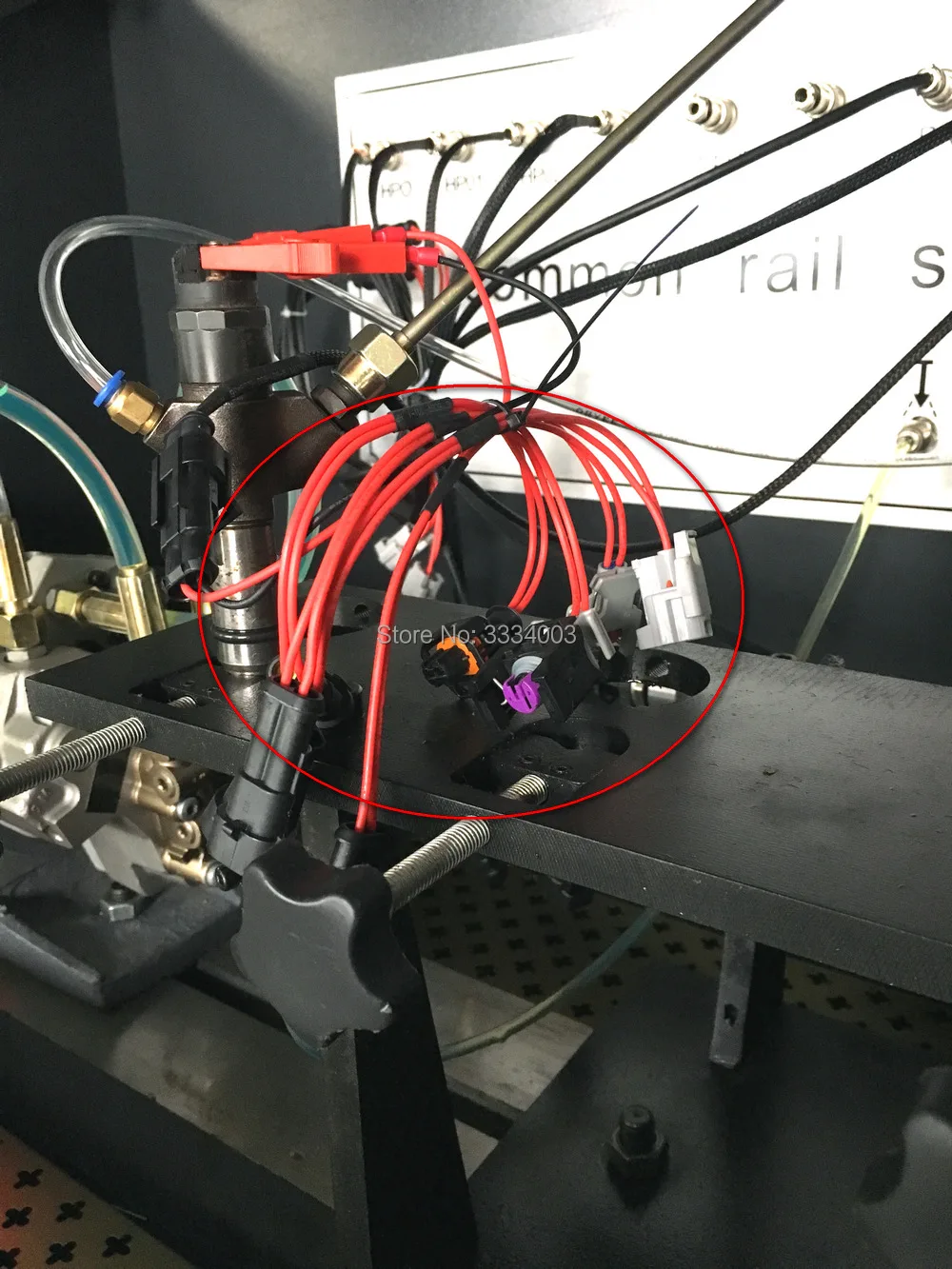 

common rail injector tester drive lines plug for bo-sch den-so del-phi sie-mens, common rail injector connect plug