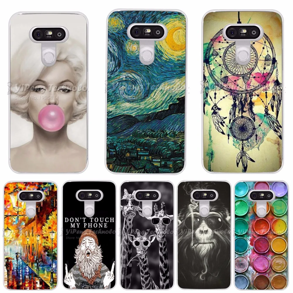 For LG G5 Case Cute Cartoon Luxury Soft Silicone Back Cover Case For LG