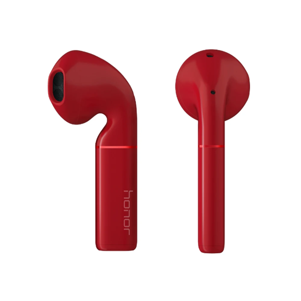 Красный Honor FlyPods Pro беспроводные наушники Bluetooth 5,0 IP54 водонепроницаемые TWS Hi-Fi двойной кран управление костной голосовой ID Беспроводная зарядка - Цвет: Красный